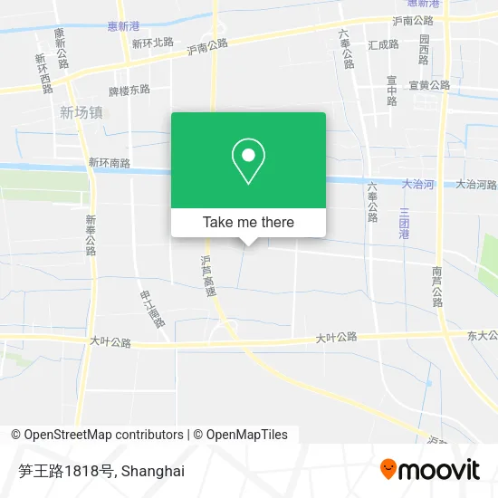 笋王路1818号 map