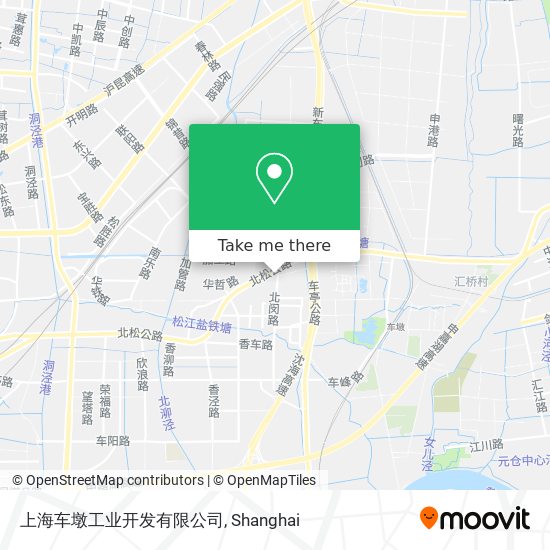 上海车墩工业开发有限公司 map