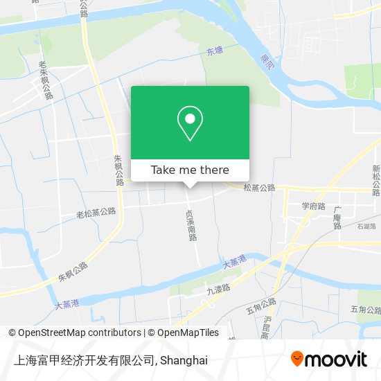 上海富甲经济开发有限公司 map