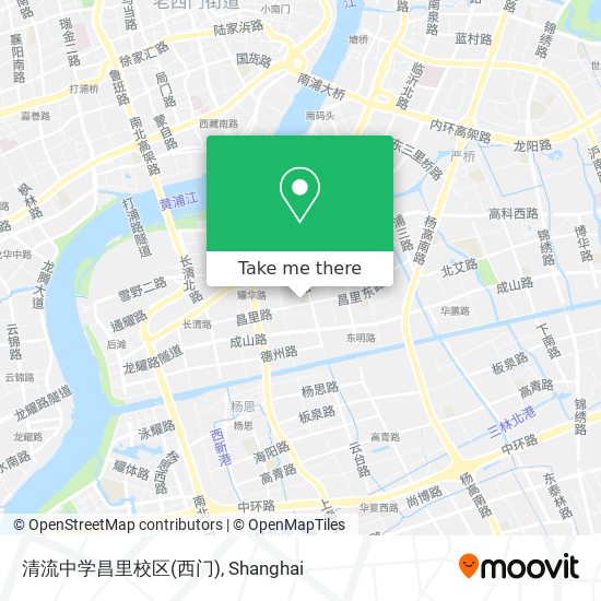 清流中学昌里校区(西门) map
