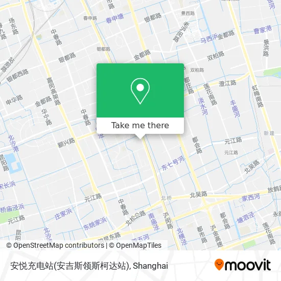 安悦充电站(安吉斯领斯柯达站) map