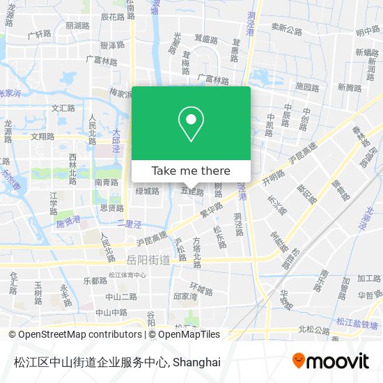 松江区中山街道企业服务中心 map