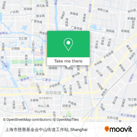 上海市慈善基金会中山街道工作站 map