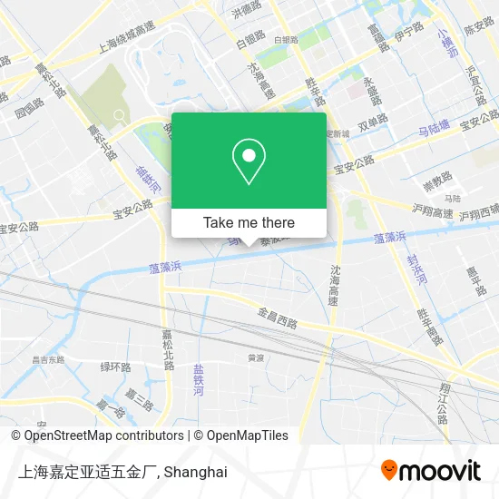 上海嘉定亚适五金厂 map