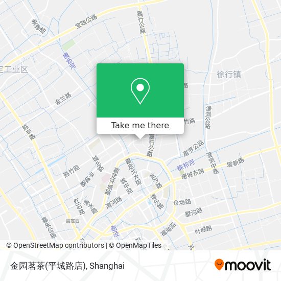 金园茗茶(平城路店) map