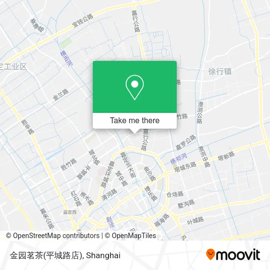金园茗茶(平城路店) map