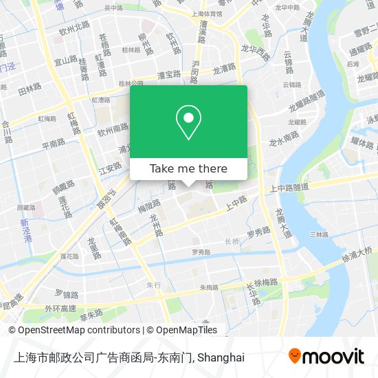 上海市邮政公司广告商函局-东南门 map