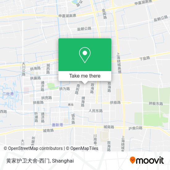 黄家护卫犬舍-西门 map