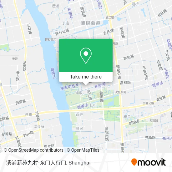 滨浦新苑九村-东门人行门 map