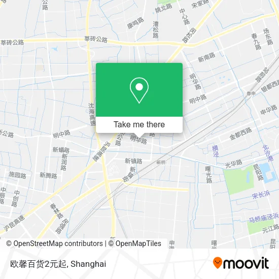 欧馨百货2元起 map