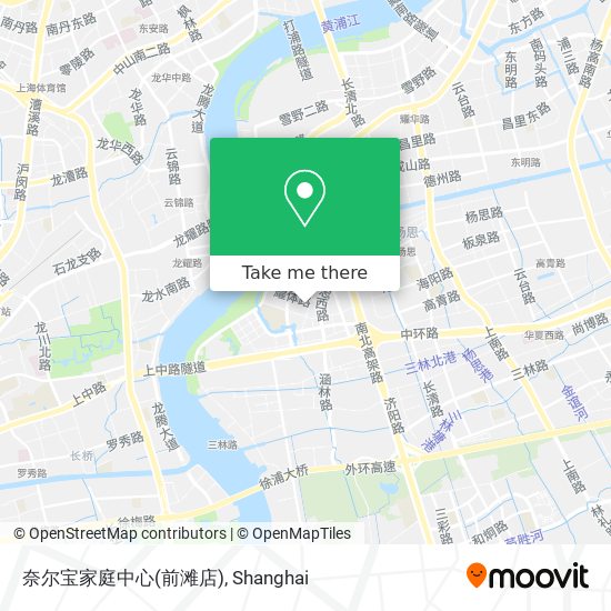 奈尔宝家庭中心(前滩店) map