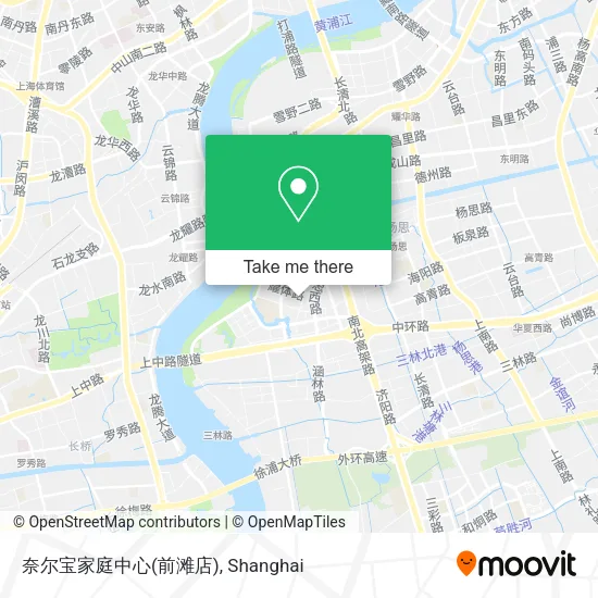 奈尔宝家庭中心(前滩店) map