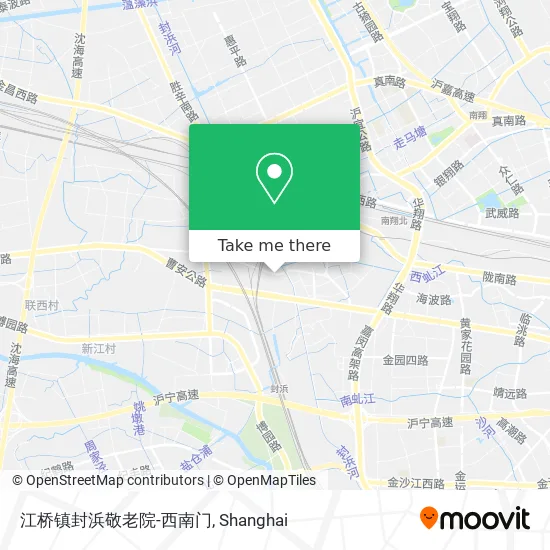 江桥镇封浜敬老院-西南门 map