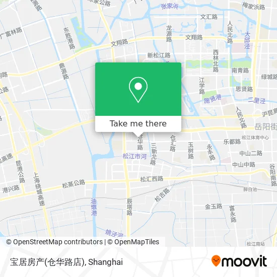 宝居房产(仓华路店) map