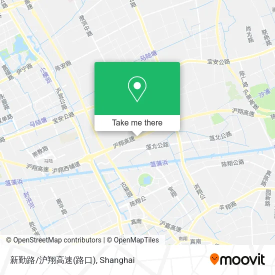 新勤路/沪翔高速(路口) map