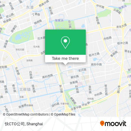 快CTO公司 map