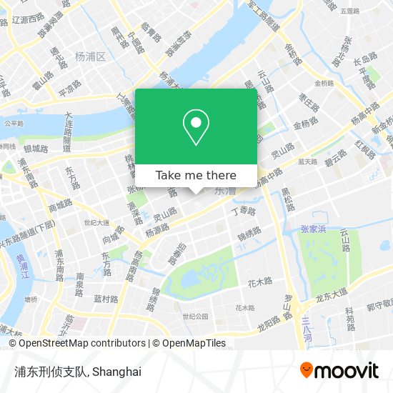 浦东刑侦支队 map