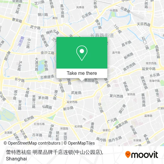 蕾特恩祛痘·明星品牌千店连锁(中山公园店) map