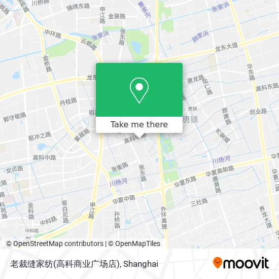 老裁缝家纺(高科商业广场店) map