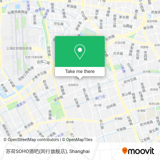 苏荷SOHO酒吧(闵行旗舰店) map
