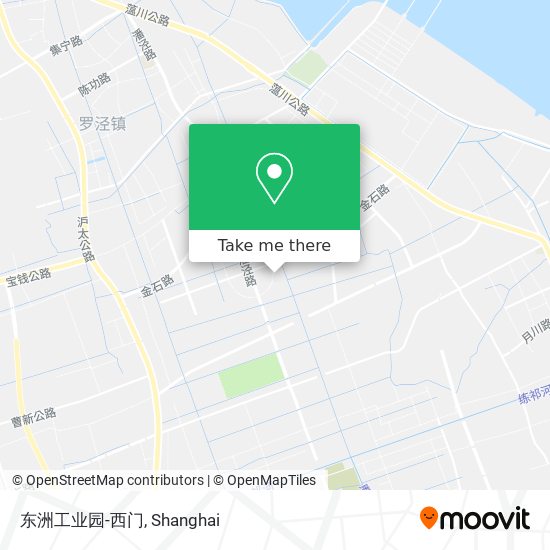 东洲工业园-西门 map