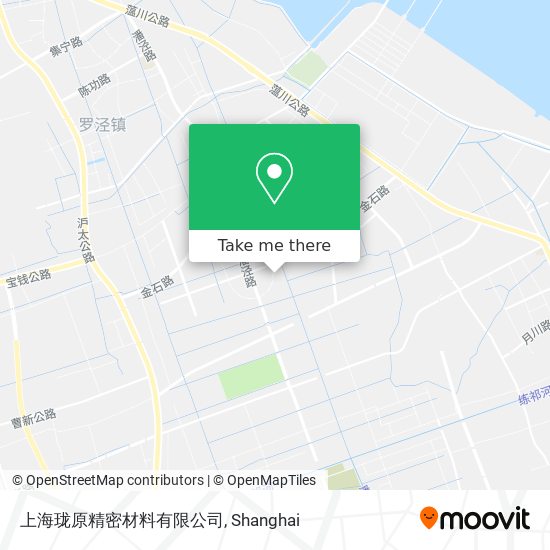 上海珑原精密材料有限公司 map