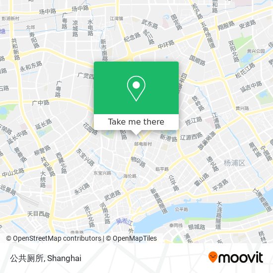 公共厕所 map
