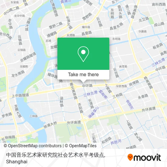 中国音乐艺术家研究院社会艺术水平考级点 map
