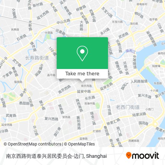 南京西路街道泰兴居民委员会-边门 map