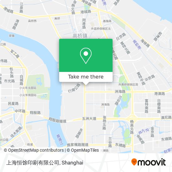 上海恒馀印刷有限公司 map