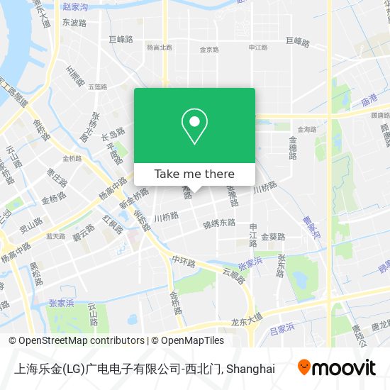 上海乐金(LG)广电电子有限公司-西北门 map