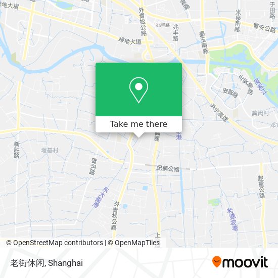 老街休闲 map