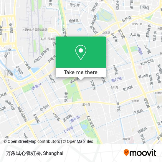 万象城心驿虹桥 map