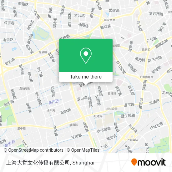 上海大觉文化传播有限公司 map
