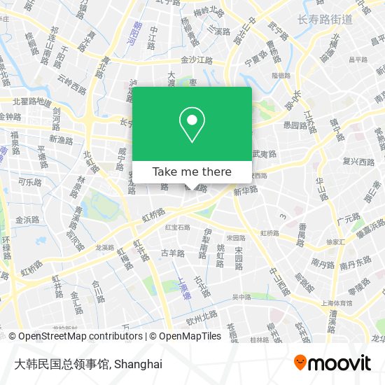 大韩民国总领事馆 map