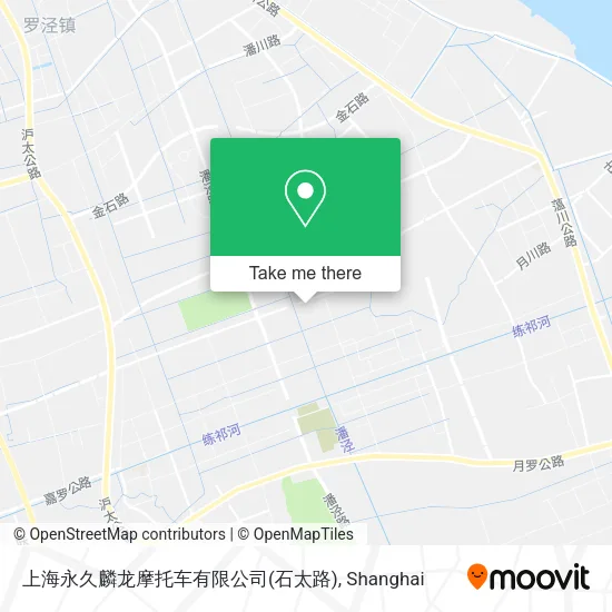 上海永久麟龙摩托车有限公司(石太路) map