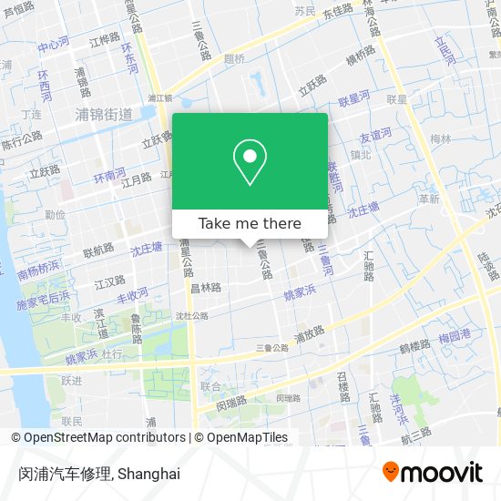 闵浦汽车修理 map