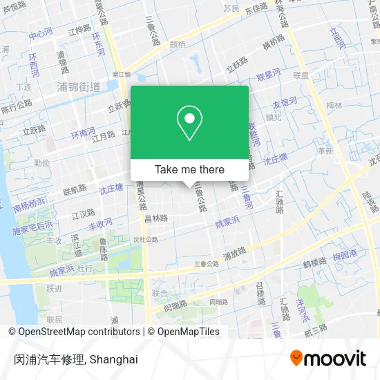 闵浦汽车修理 map