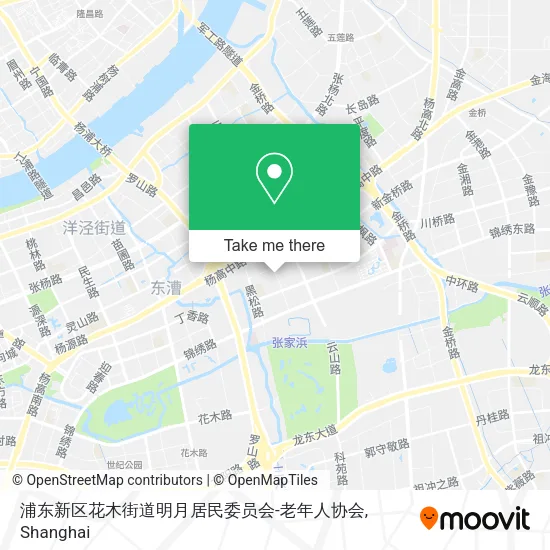 浦东新区花木街道明月居民委员会-老年人协会 map