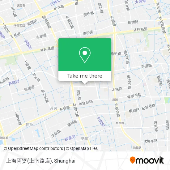上海阿婆(上南路店) map