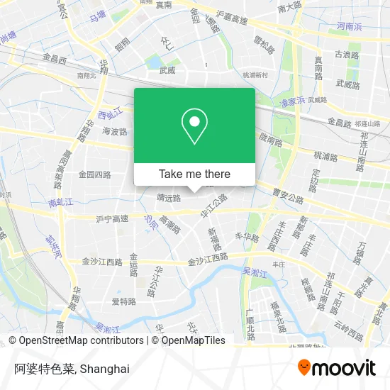 阿婆特色菜 map