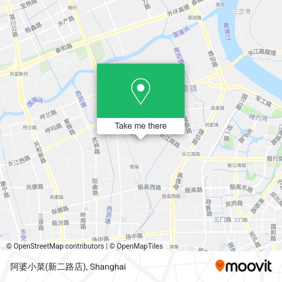阿婆小菜(新二路店) map