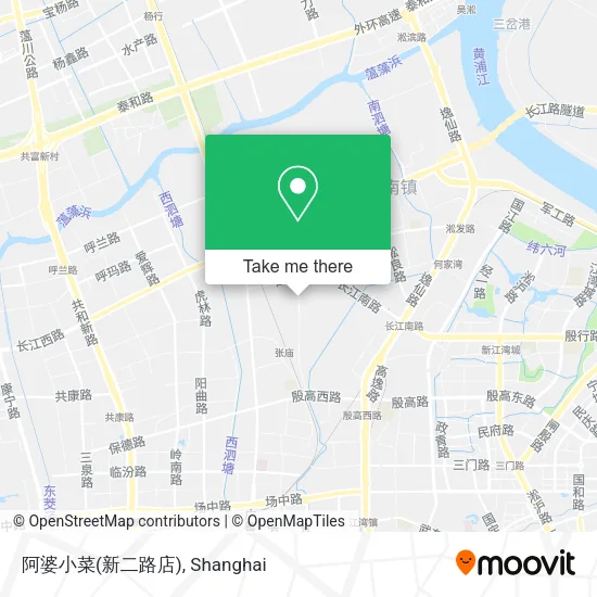 阿婆小菜(新二路店) map