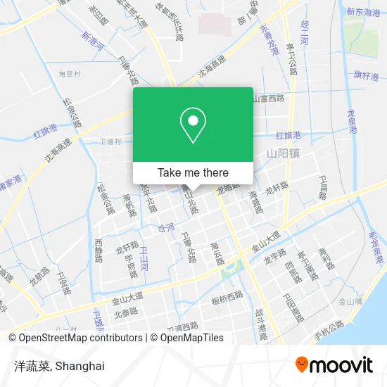洋蔬菜 map