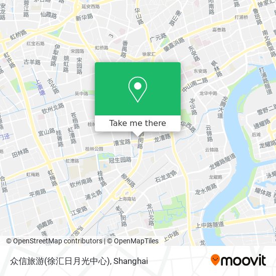 众信旅游(徐汇日月光中心) map