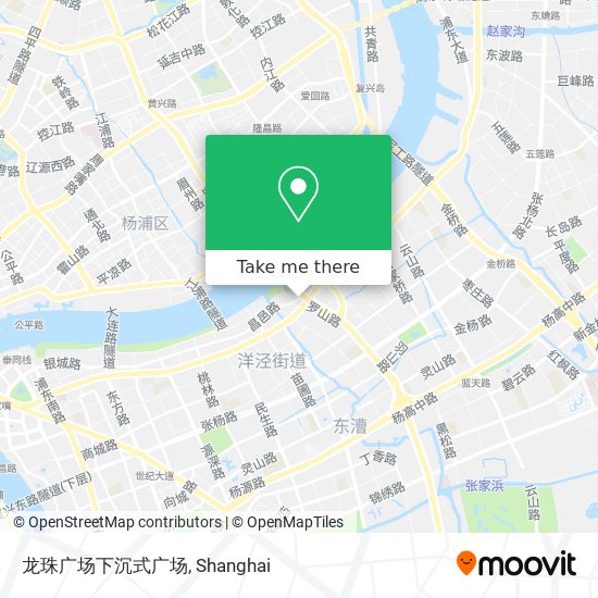 龙珠广场下沉式广场 map