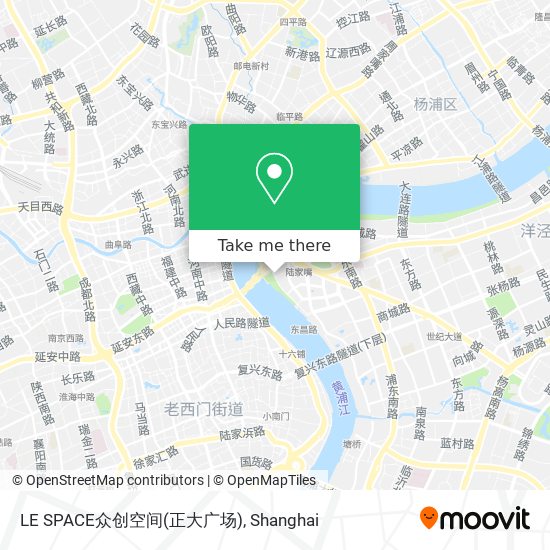 LE SPACE众创空间(正大广场) map