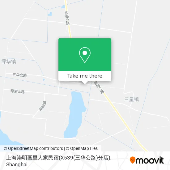 上海崇明画里人家民宿(X539(三华公路)分店) map