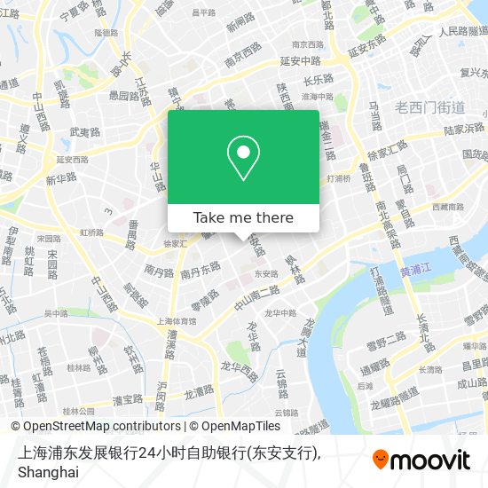上海浦东发展银行24小时自助银行(东安支行) map