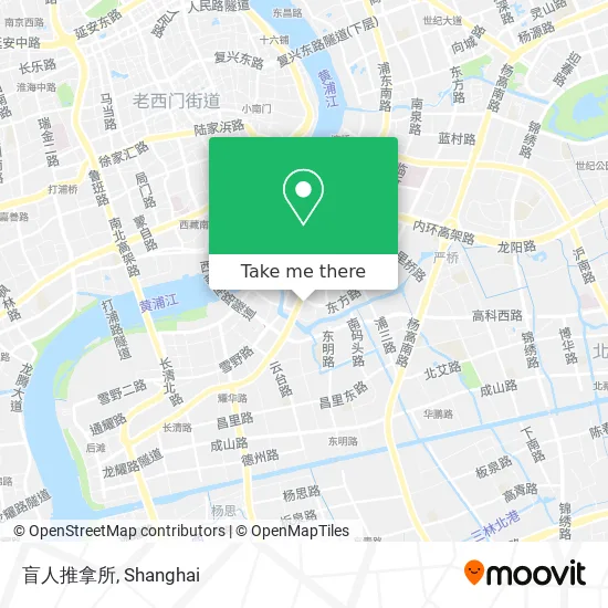 盲人推拿所 map